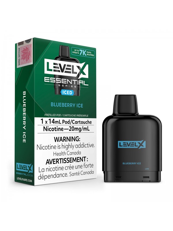 Blueberry Ice Level X Essential – Flavour Be...