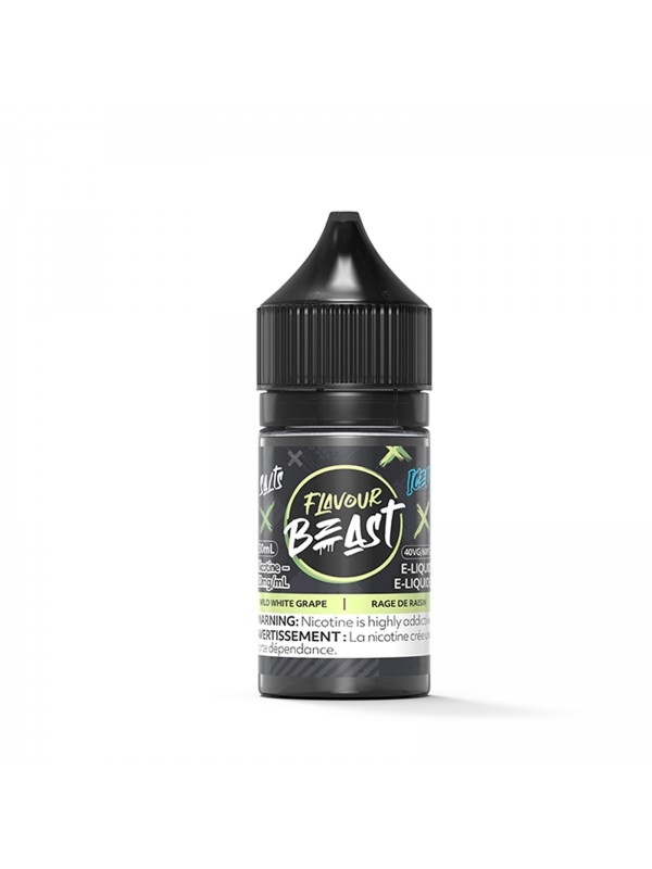 Wild White Grape Iced SALT – Flavour Beast Salt E-Liquid