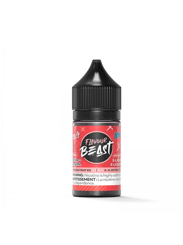 Famous Fruit KO Iced SALT – Flavour Beast Salt E-Liquid