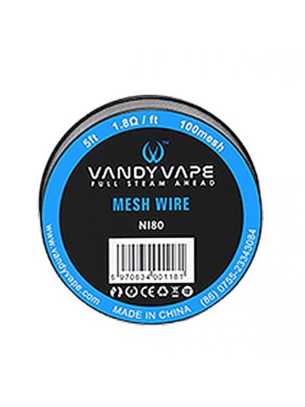 Vandy Vape Mesh Wire NI80 1.8 Ω (5 Feet)