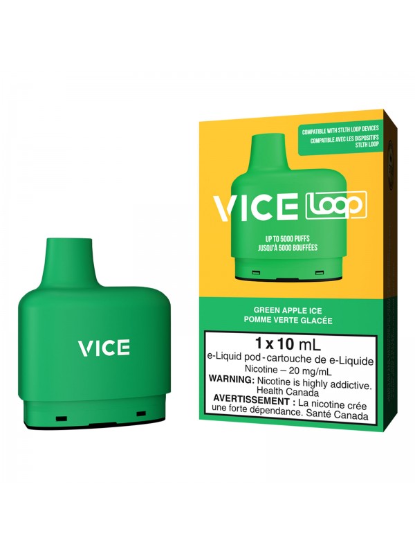 Green Apple Ice – Vice Loop Pods