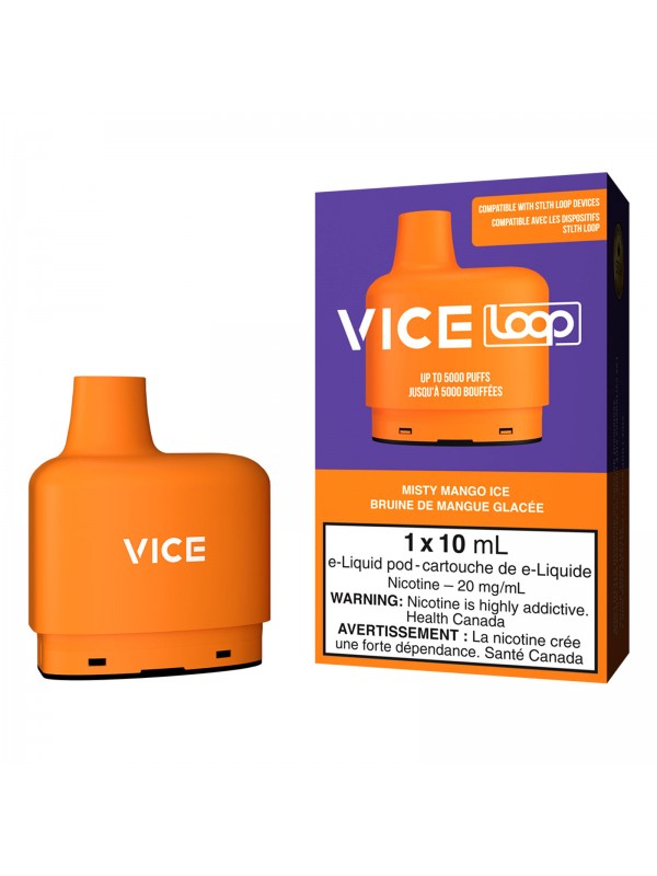 Misty Mango Ice – Vice Loop Pods