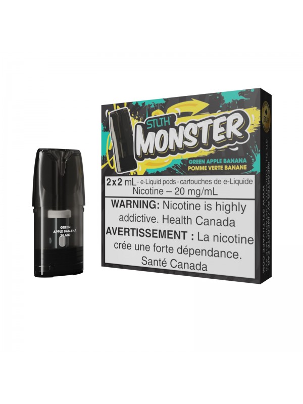 Green Apple Banana – STLTH Monster Pods