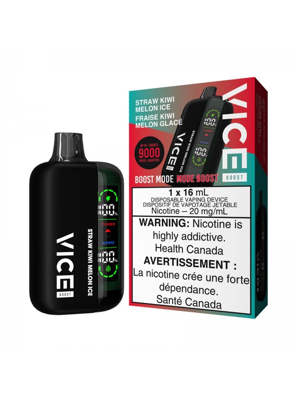 Straw Kiwi Melon Ice Vice Boost – Disposable Vape