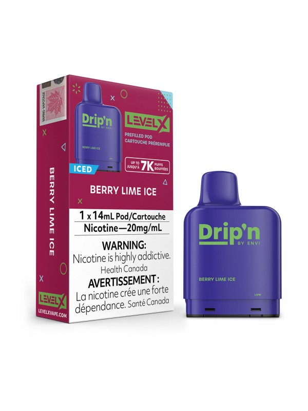 Berry Lime Ice Level X – Drip’n by Envi