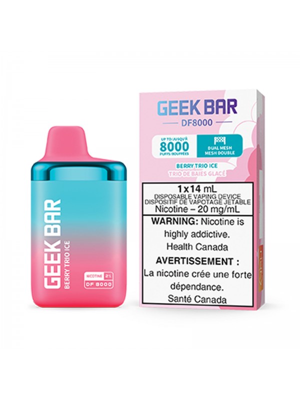 Berry Trio Ice Geek Bar DF8000 – Disposable ...