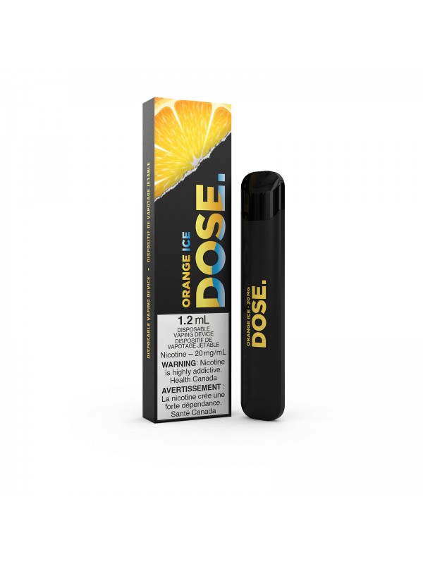 Orange Ice DOSE – Disposable Vape