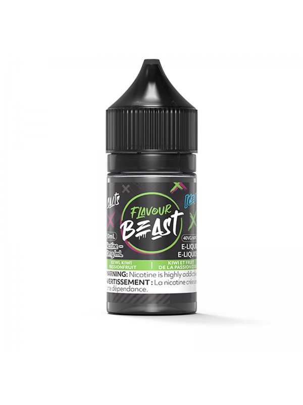 Kewl Kiwi Passionfruit Iced SALT – Flavour Beast Salt E-Liquid