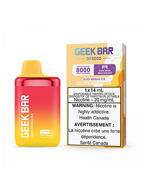 Juicy Mango Ice Geek Bar DF8000 – Disposable...