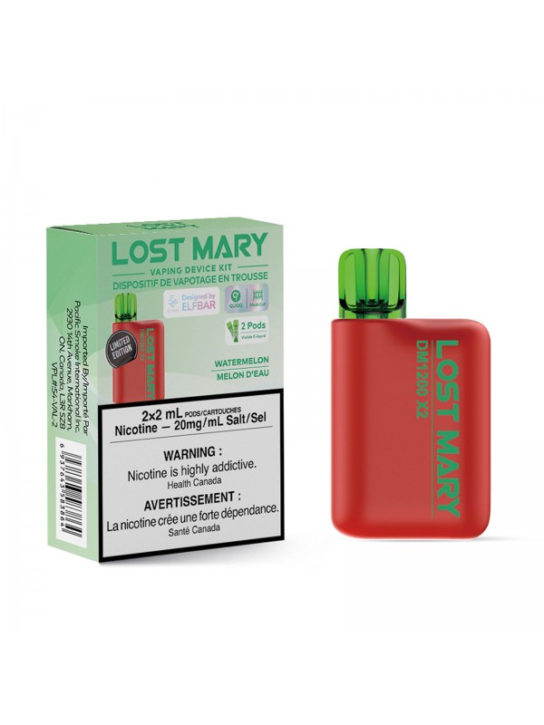 Watermelon Lost Mary DM1200x2 – Disposable V...