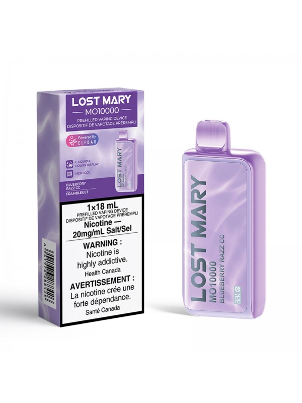 Blueberry Razz CC – Lost Mary MO10000 Dispos...