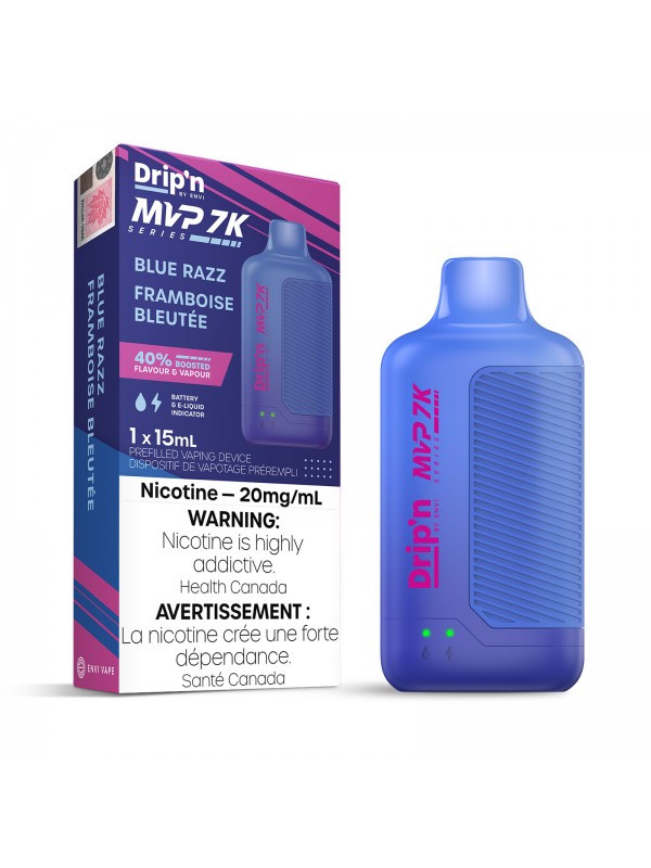 Blue Razz Drip’n MVP 7K – Disposable V...