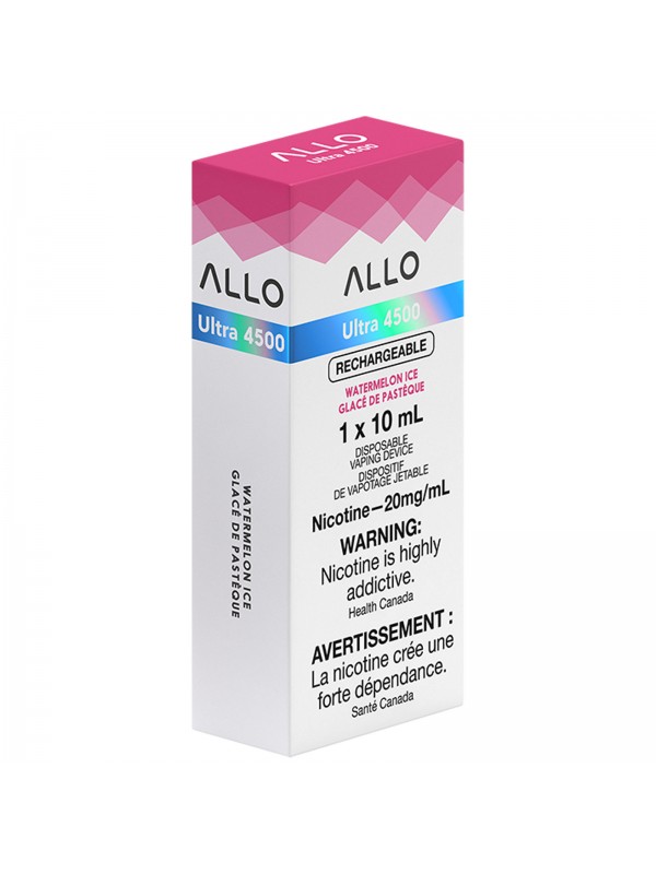 Watermelon Ice ALLO 4500 – Disposable Vape