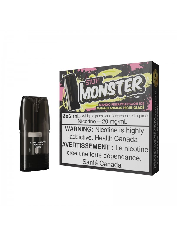 Mango Pineapple Peach Ice – STLTH Monster Pods