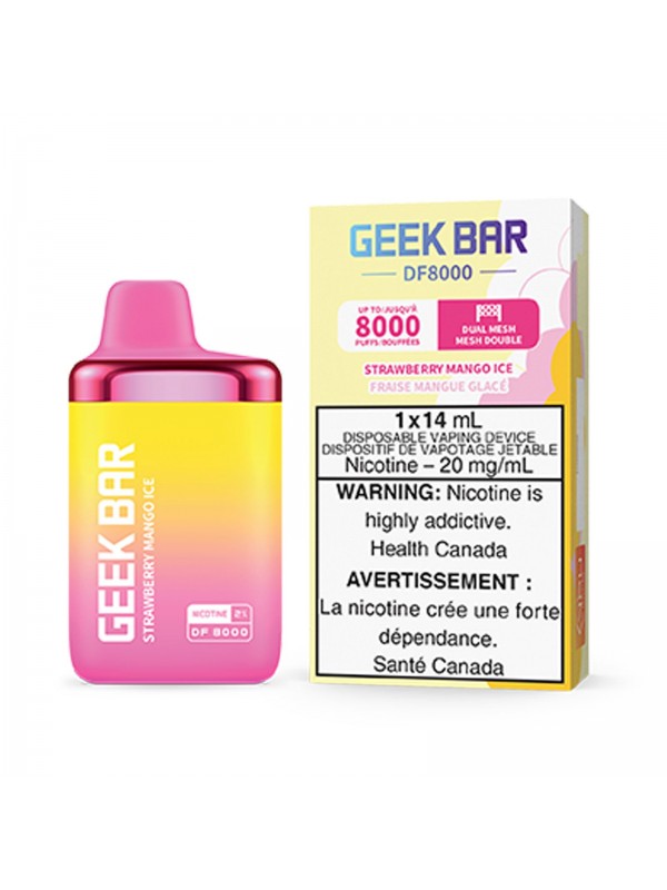 Strawberry Mango Ice Geek Bar DF8000 – Dispo...