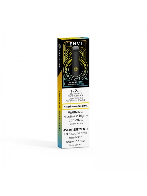 Banana Iced Envi Core – Disposable Vape