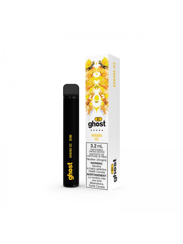 Banana Ice Ghost XL – Disposable Vape