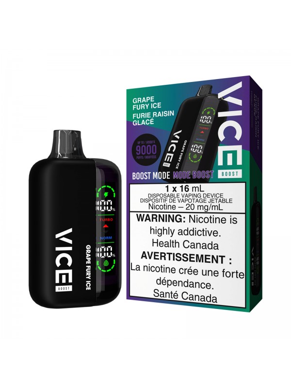 Grape Fury Ice Vice Boost – Disposable Vape