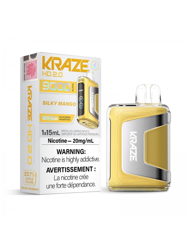 Silky Mango Kraze HD 2.0 – Disposable Vape