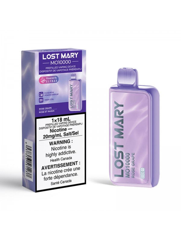 Rose Grape – Lost Mary MO10000 Disposable Va...