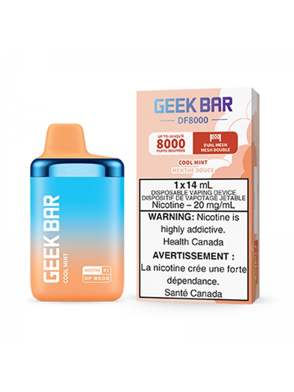 Cool Mint Geek Bar DF8000 – Disposable Vape