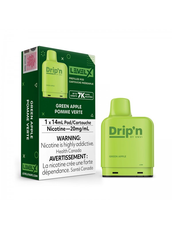 Green Apple Level X – Drip’n by Envi