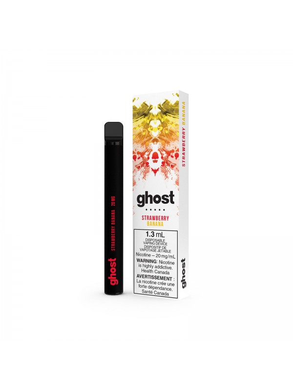 Strawberry Banana Ghost – Disposable Vape