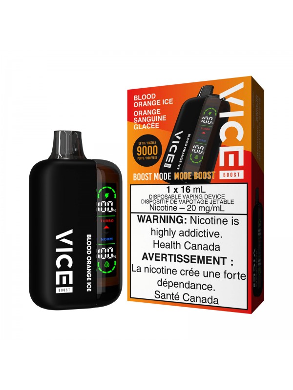 Blood Orange Ice Vice Boost – Disposable Vap...