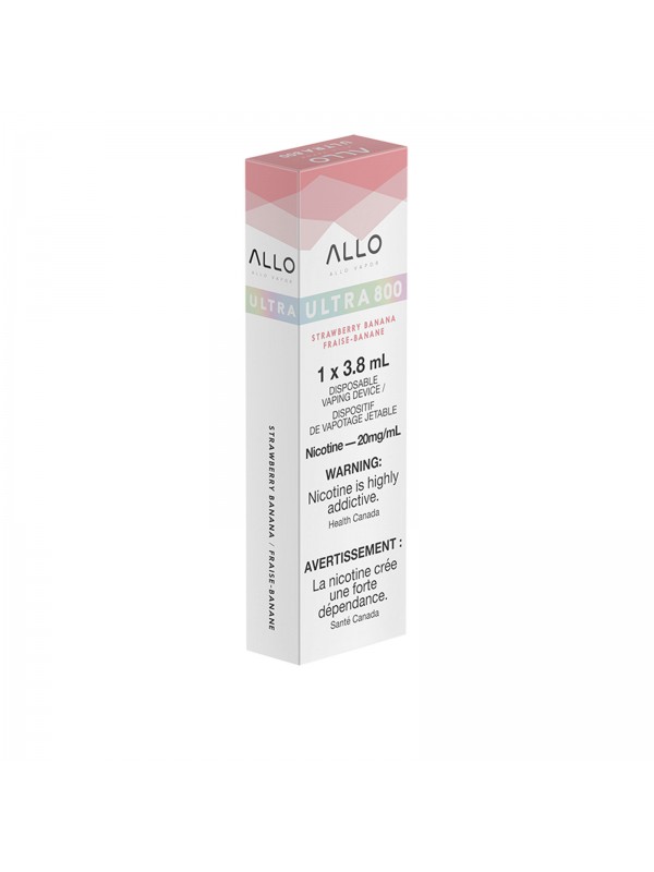 Strawberry Banana ALLO Ultra – Disposable Vape