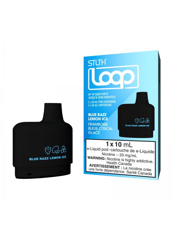 Blue Razz Lemon Ice – STLTH Loop Pods