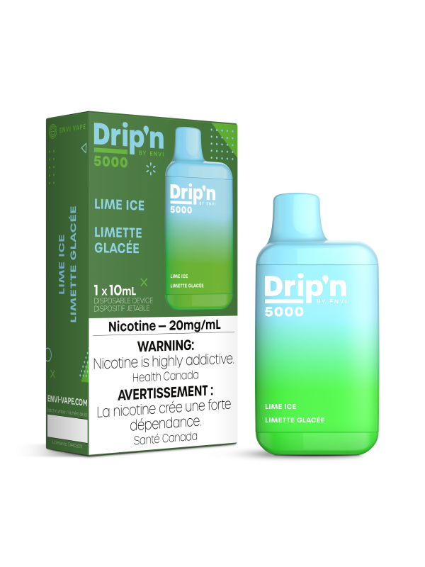 Lime Ice Drip’n Envi – Disposable Vape