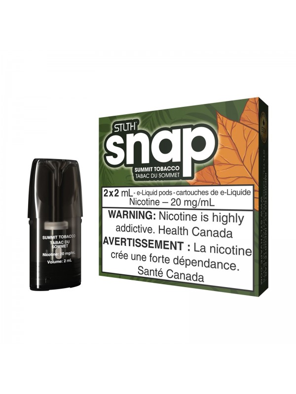 Summit Tobacco – Snap STLTH Pods