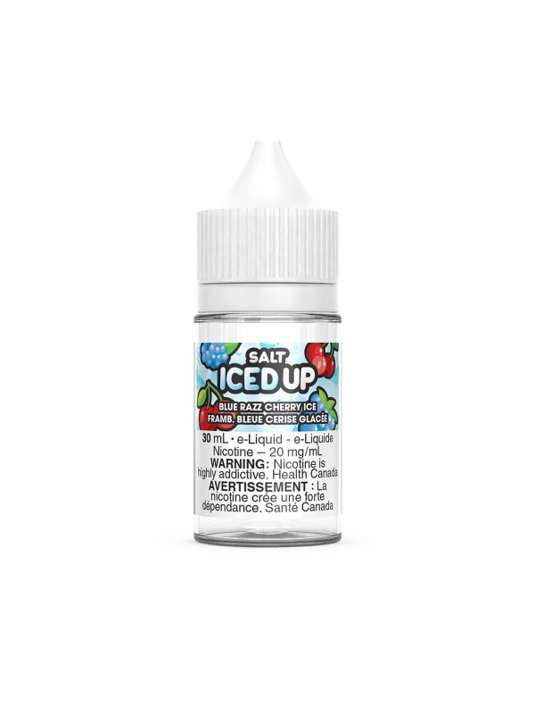 Blue Razz Cherry Ice SALT – Iced Up Salt E-l...