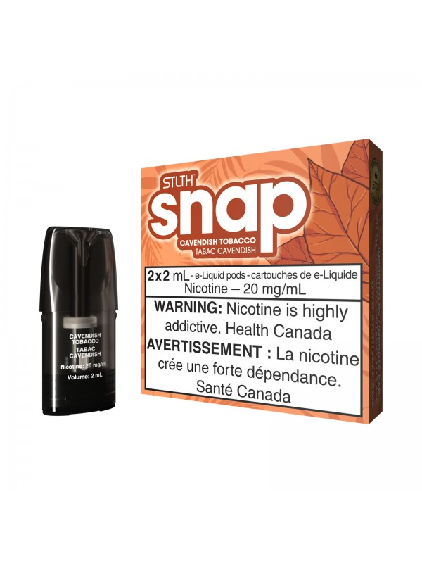 Cavendish Tobacco – Snap STLTH Pods