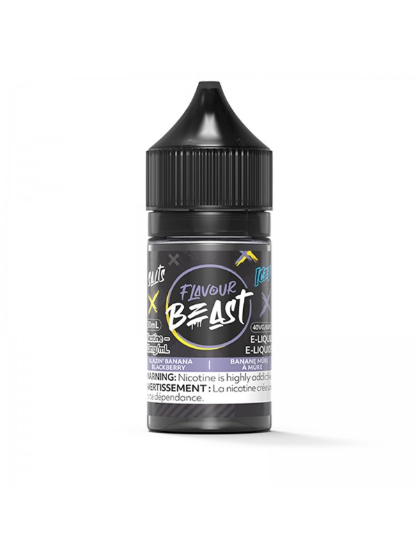 Blazin’ Banana Blackberry Iced SALT – ...