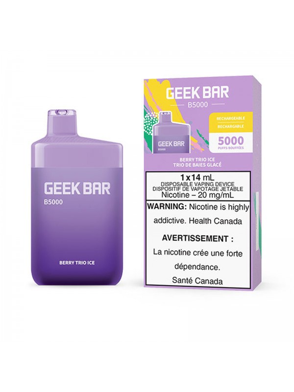 Berry Trio Ice Geek Bar B5000 – Disposable V...