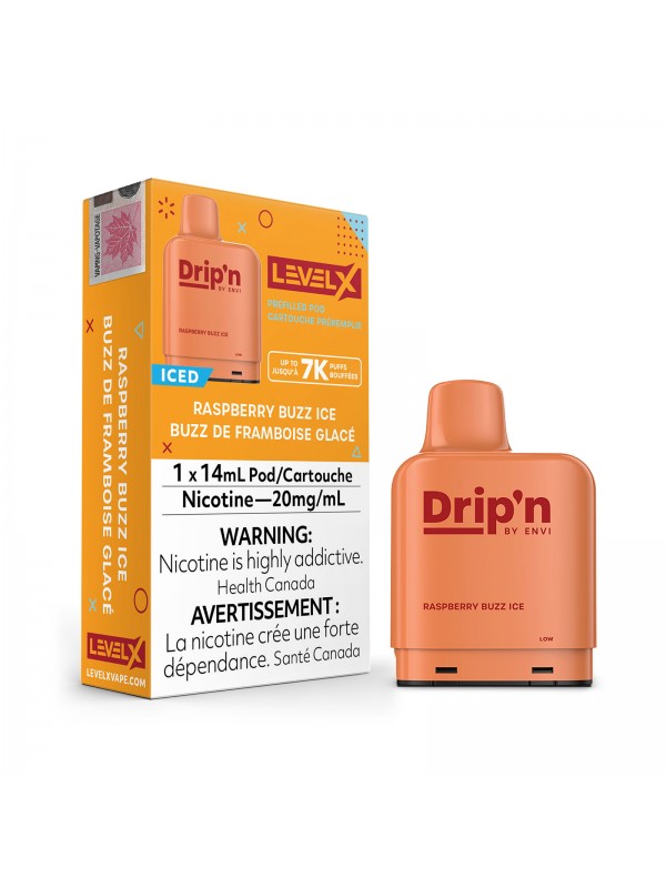 Raspberry Buzz Ice Level X – Drip’n by...