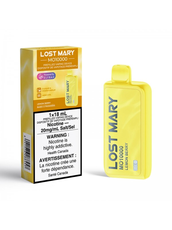 Lemon Berry – Lost Mary MO10000 Disposable V...