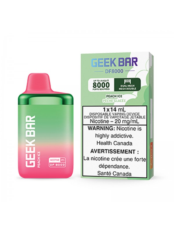 Peach Ice Geek Bar DF8000 – Disposable Vape