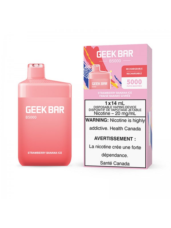 Strawberry Banana Ice Geek Bar B5000 – Dispo...