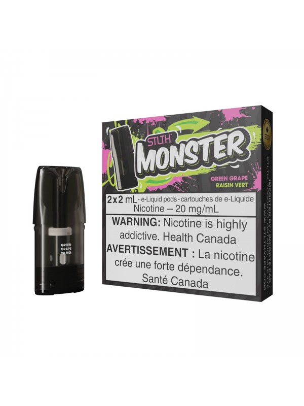 Green Grape Ice – STLTH Monster Pods