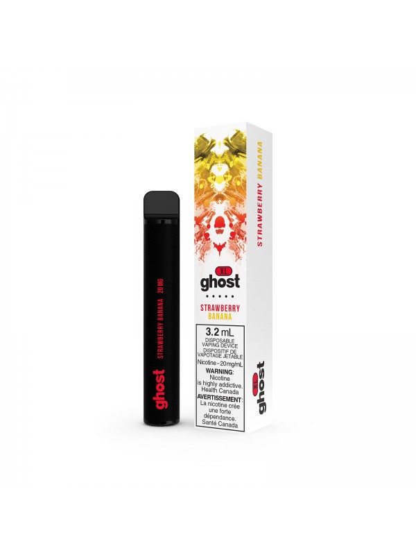 Strawberry Banana Ghost XL – Disposable Vape