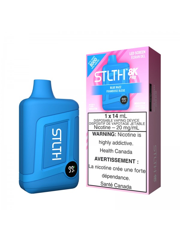 Blue Razz STLTH 8K Pro – Disposable Vape