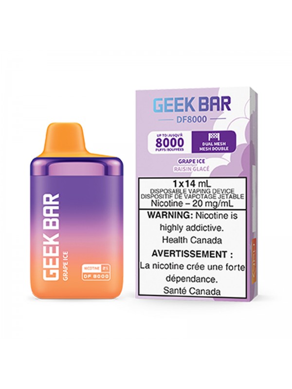 Grape Ice Geek Bar DF8000 – Disposable Vape