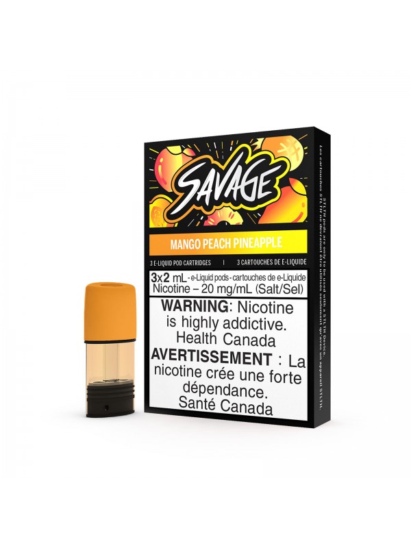 Mango Peach Pineapple – Savage STLTH Pods