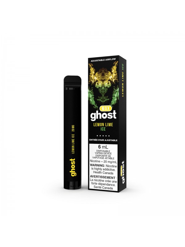 Lemon Lime Ice Ghost Max – Disposable Vape