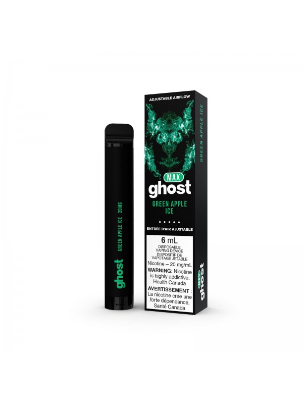 Green Apple Ice Ghost Max – Disposable Vape