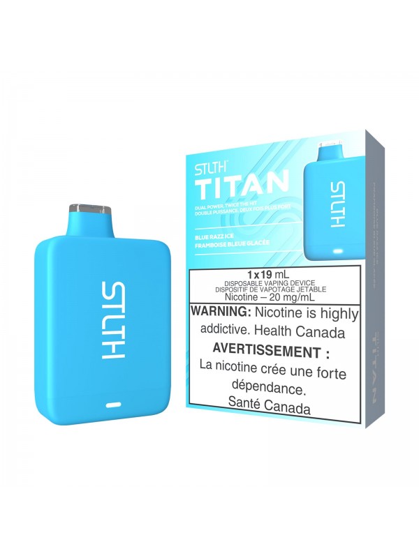 Blue Razz Ice STLTH Titan – Disposable Vape