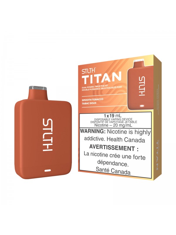 Smooth Tobacco STLTH Titan – Disposable Vape