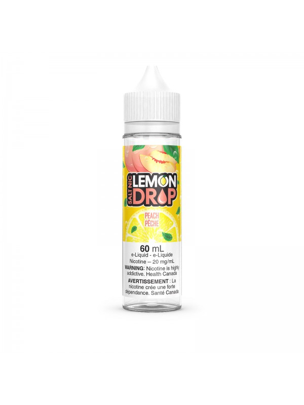 Peach SALT – Lemon Drop SALT 60mL E-Liquid